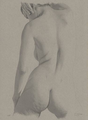 Original Nude Drawings by Walter Roos