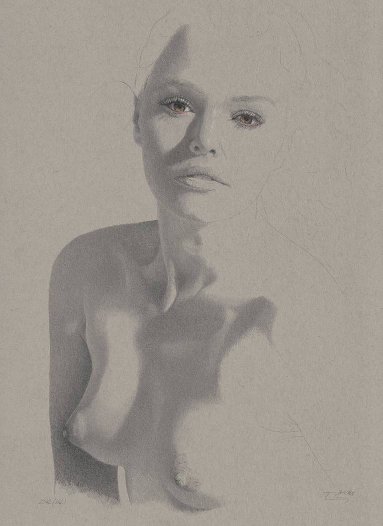 Print of Figurative Nude Drawings by Walter Roos