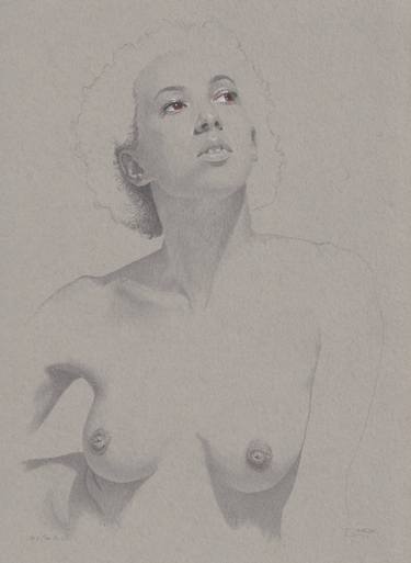 Original Figurative Nude Drawings by Walter Roos