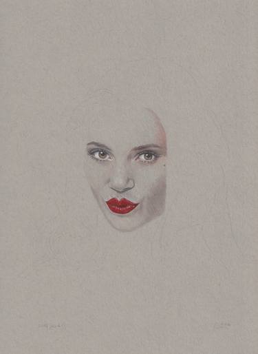 Original Figurative Women Drawings by Walter Roos