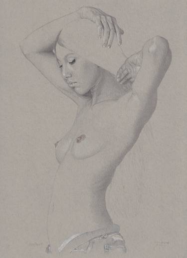 Print of Figurative Nude Drawings by Walter Roos