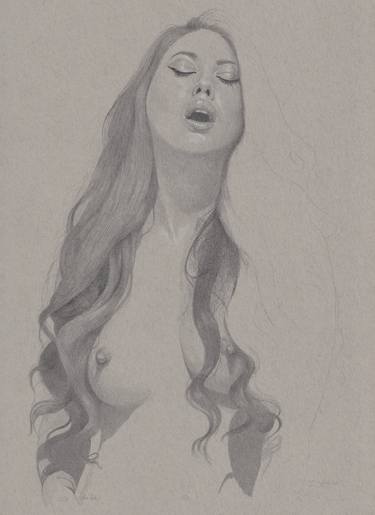 Original Nude Drawings by Walter Roos