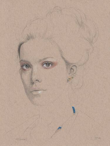 Original Portrait Drawings by Walter Roos