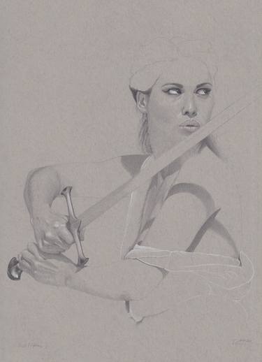 Original Women Drawings by Walter Roos