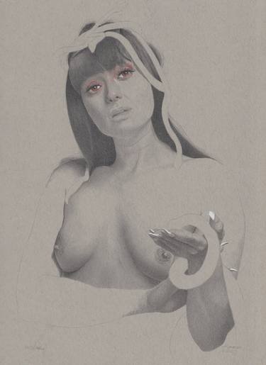 Original Nude Drawings by Walter Roos