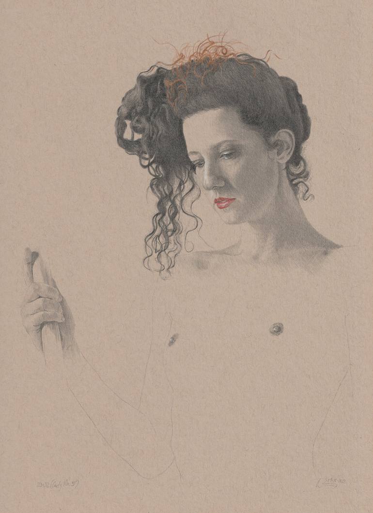 Print of Figurative Nude Drawings by Walter Roos