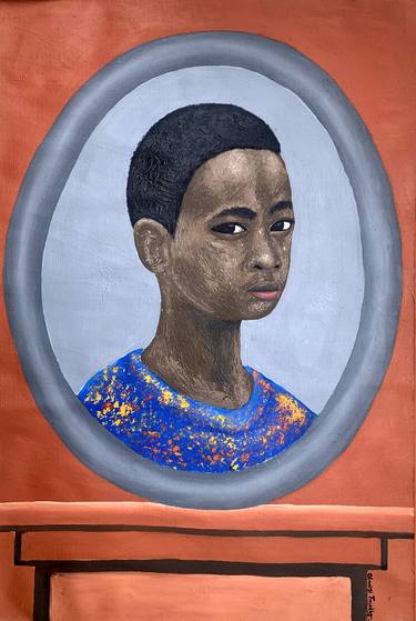 Original Realism People Paintings by Timothy Olaniyi