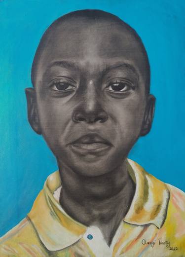 Print of Children Mixed Media by Timothy Olaniyi
