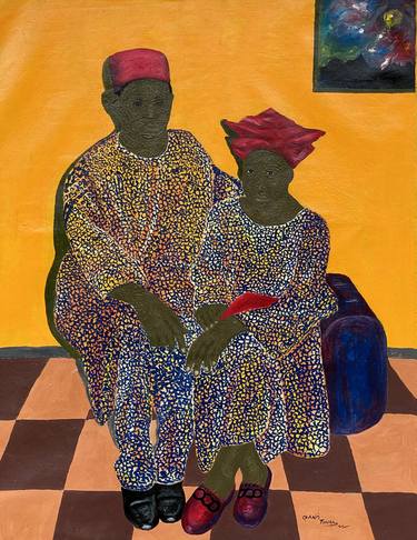 Original Family Paintings by Timothy Olaniyi