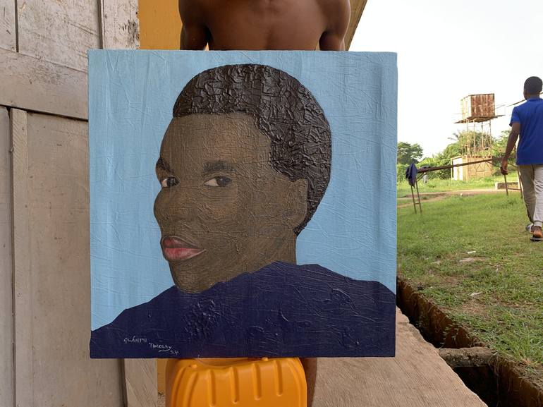 Original Conceptual Men Painting by Timothy Olaniyi