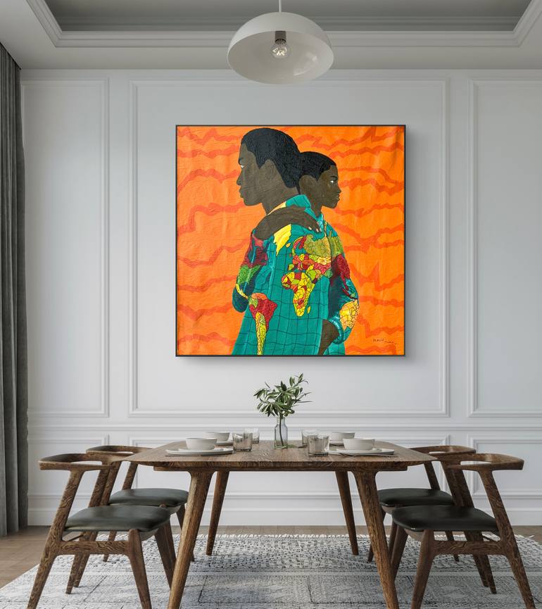 Original Classicism Men Painting by Timothy Olaniyi