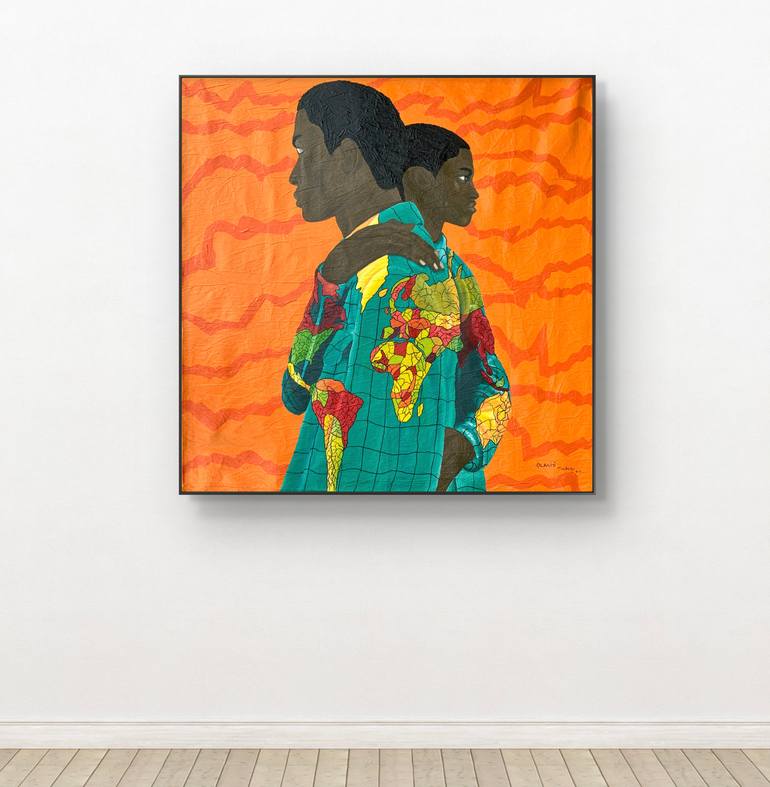 Original Classicism Men Painting by Timothy Olaniyi