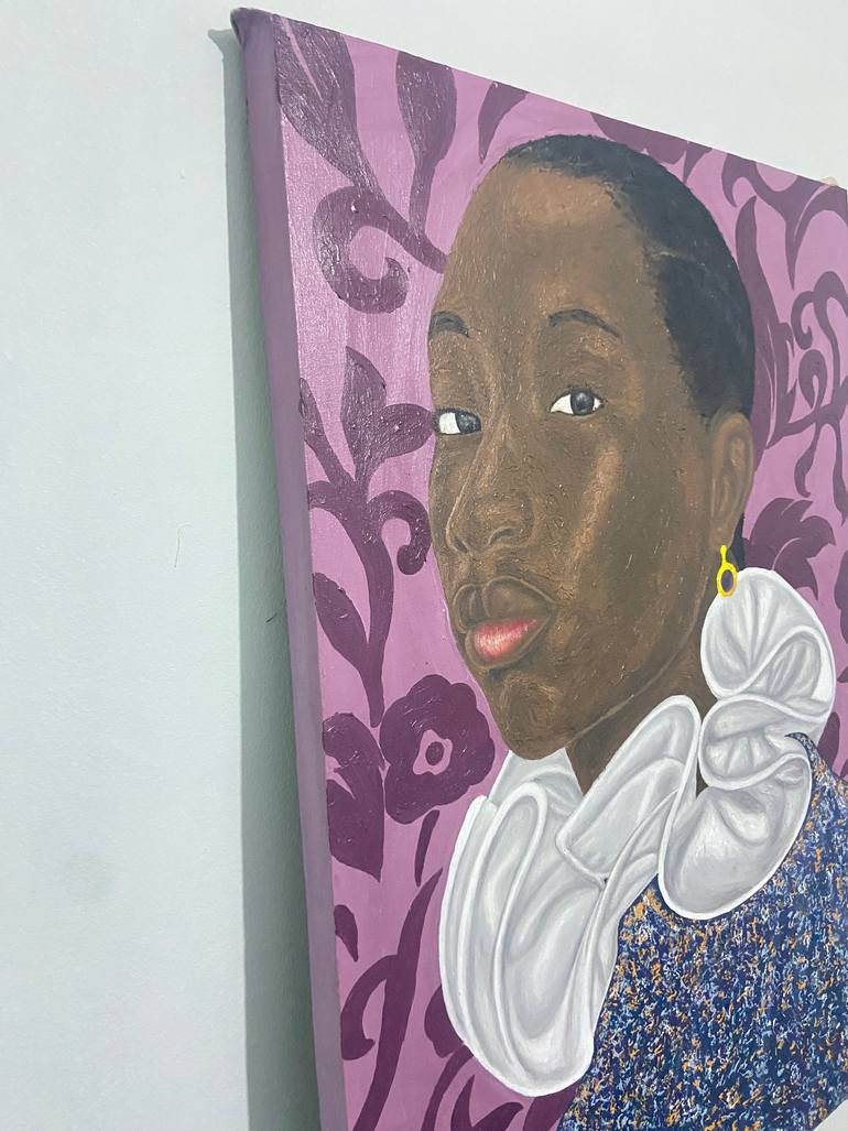 Original Figurative Women Painting by Timothy Olaniyi