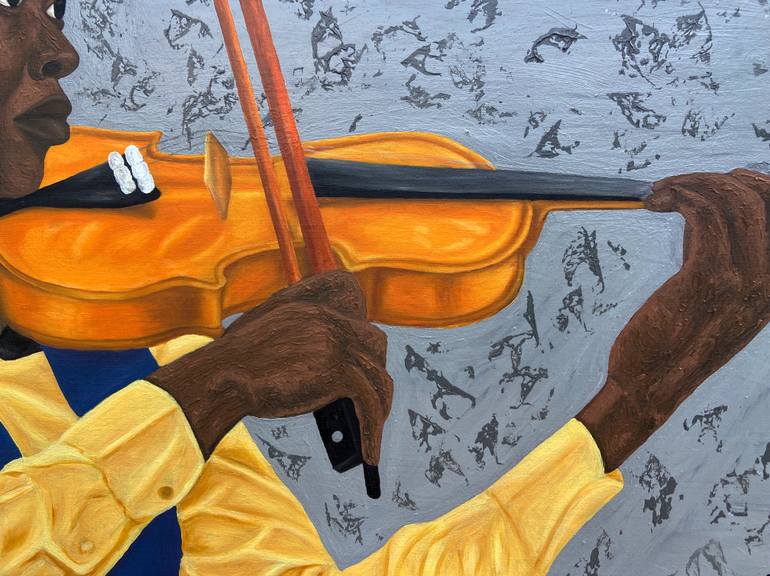 Original Contemporary Music Painting by Timothy Olaniyi