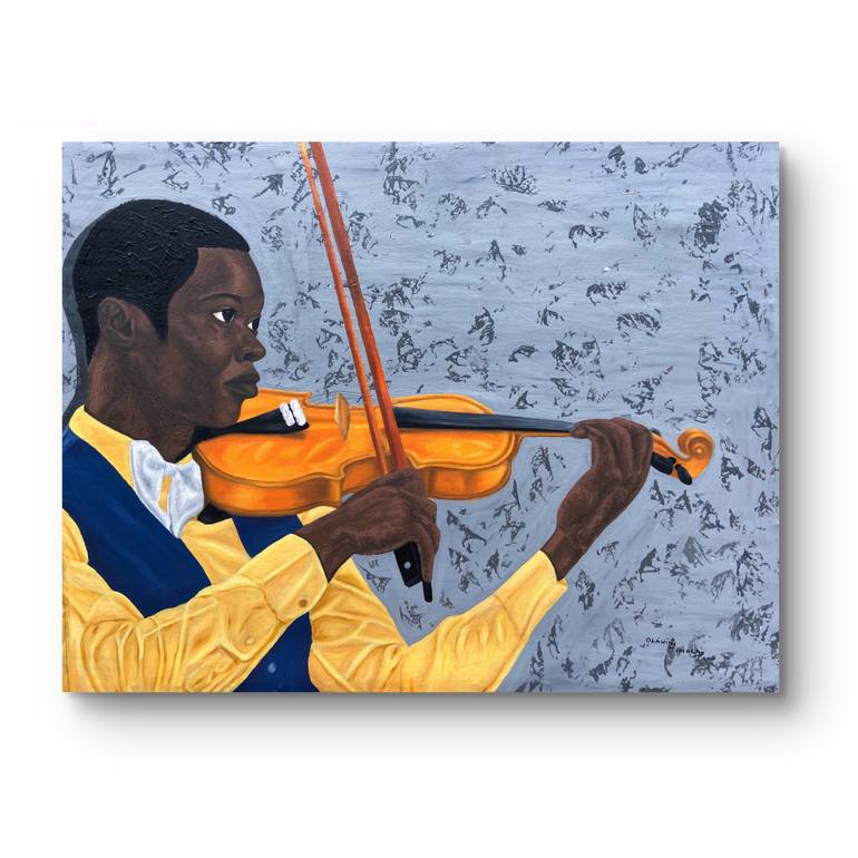 Original Contemporary Music Painting by Timothy Olaniyi