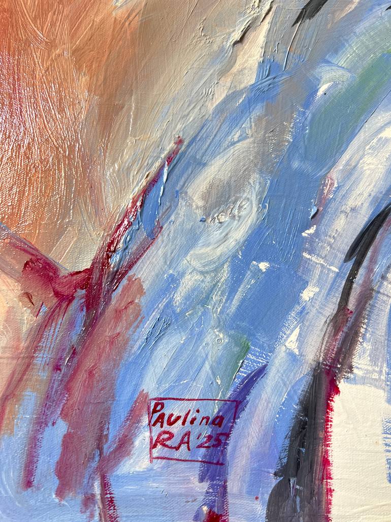 Original Expressionism Body Painting by Paulina Ra