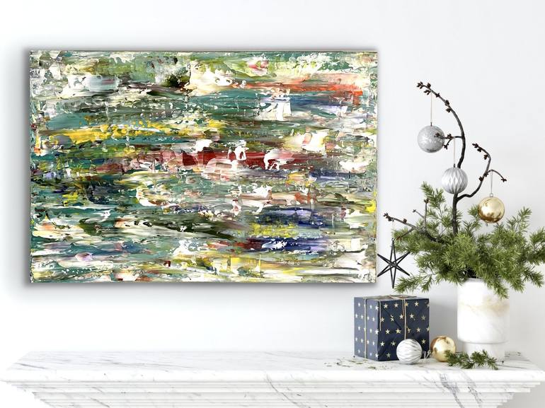 Original Abstract Painting by Ivanka Revuckiene