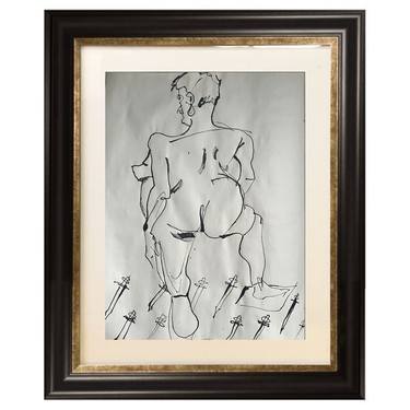 Original Nude Drawings by Ely Young