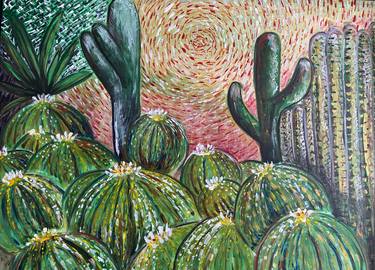 Print of Garden Paintings by Anu Kumar