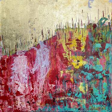 Print of Abstract Expressionism Love Paintings by Iryna KuKo