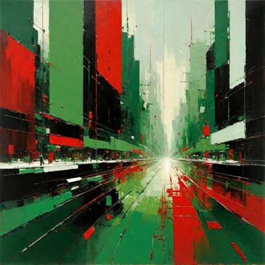 Original Abstract Paintings by Yuri Khrushch