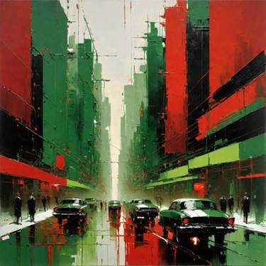 Original Abstract Paintings by Yuri Khrushch