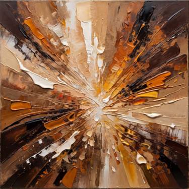 Original Abstract Expressionism Abstract Paintings by Yuri Khrushch