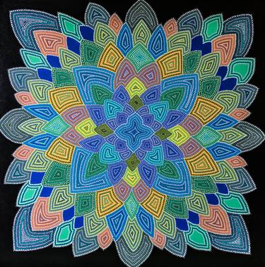 Mandala Lotus Aboriginal Inspirations thumb