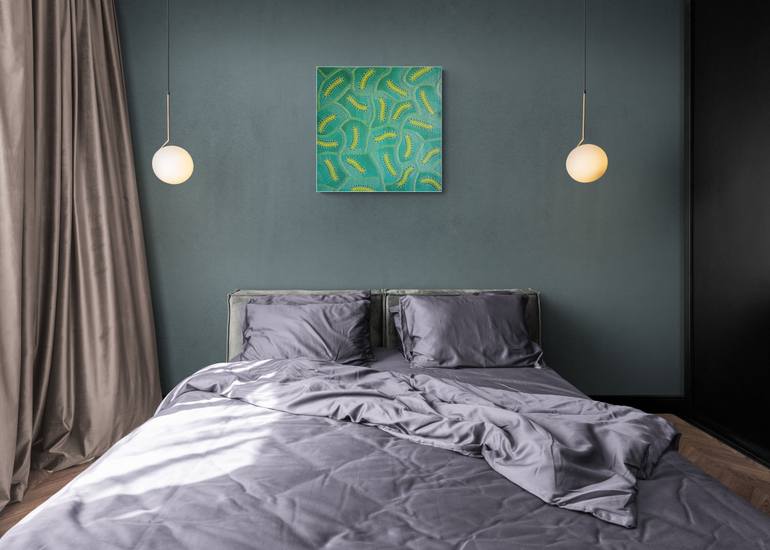Original Abstract Nature Painting by M Czajkowski