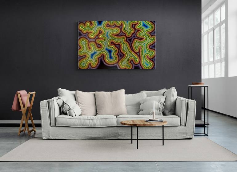 Original Digital Art Abstract Painting by M Czajkowski