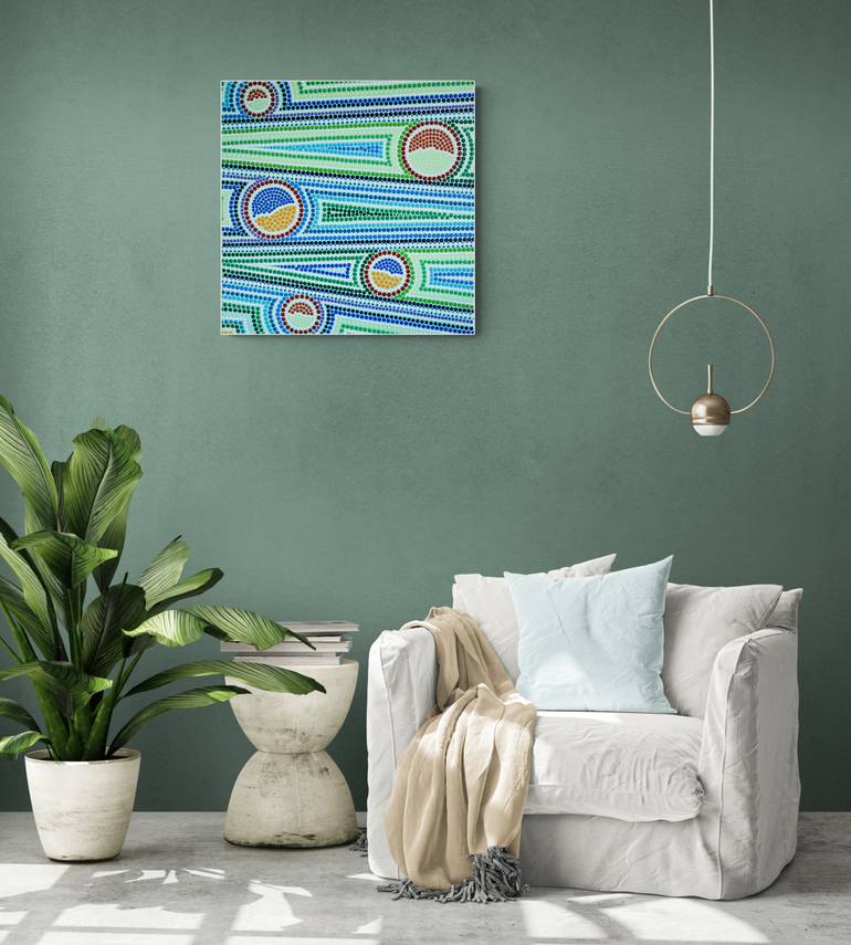 Original Digital Art Abstract Painting by M Czajkowski