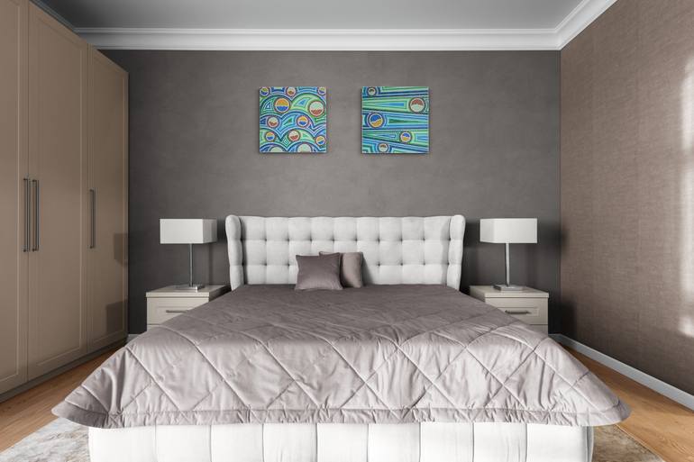 Original Digital Art Abstract Painting by M Czajkowski