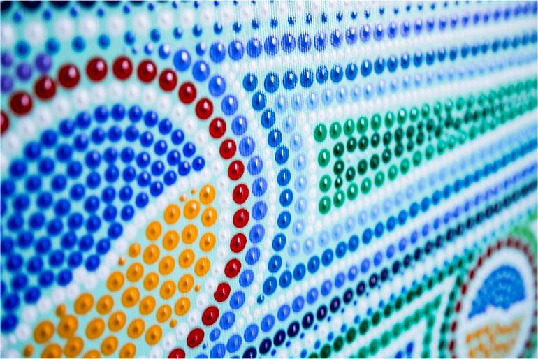 Original Digital Art Abstract Painting by M Czajkowski