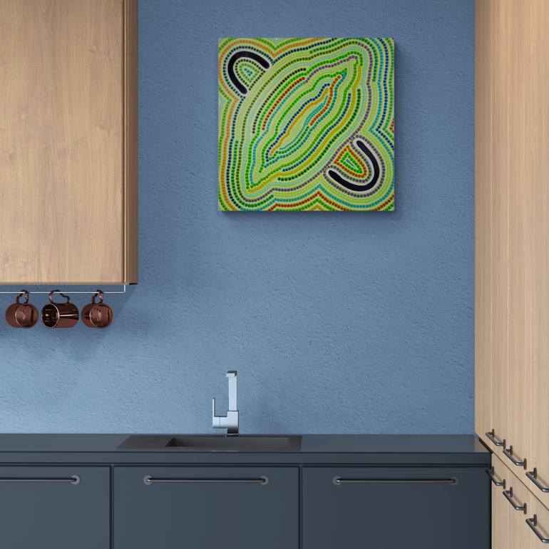 Original Digital Art Abstract Painting by M Czajkowski