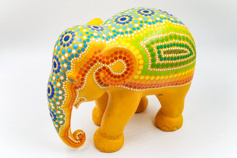 Elephant Modern Aboriginal Inspirations # 3 - Print