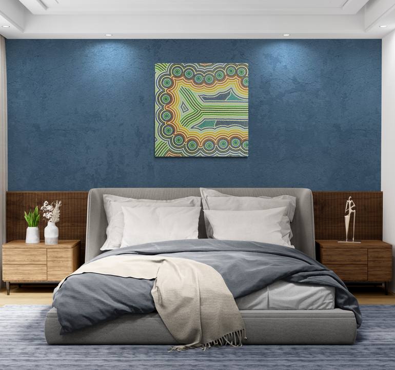 Original Digital Art Abstract Painting by M Czajkowski