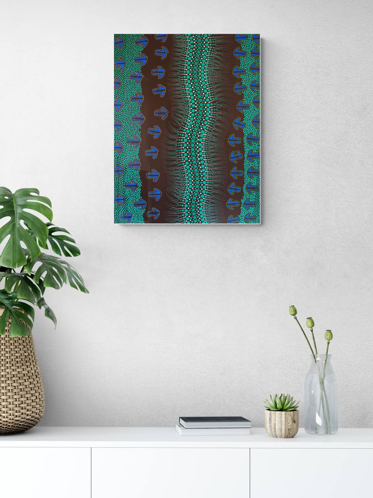 Original Digital Art Abstract Painting by M Czajkowski