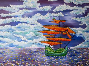 Original Seascape Paintings by Marios C