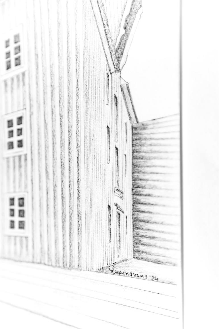 Original Architecture Drawing by Marios C