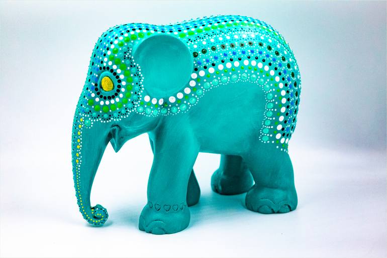 Original Abstract Animal Sculpture by M Czajkowski