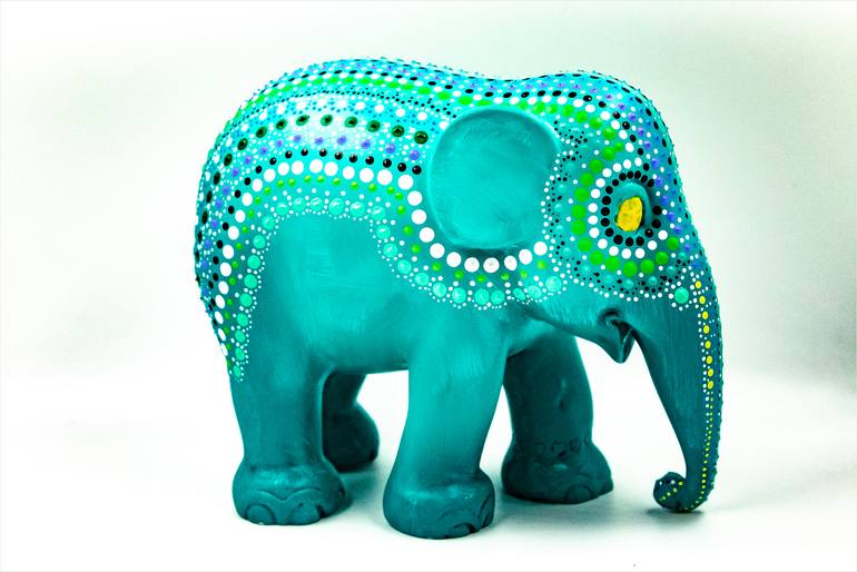 Original Abstract Animal Sculpture by M Czajkowski