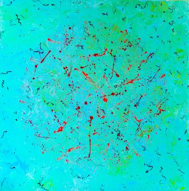 Original Abstract Expressionism Abstract Paintings by M C