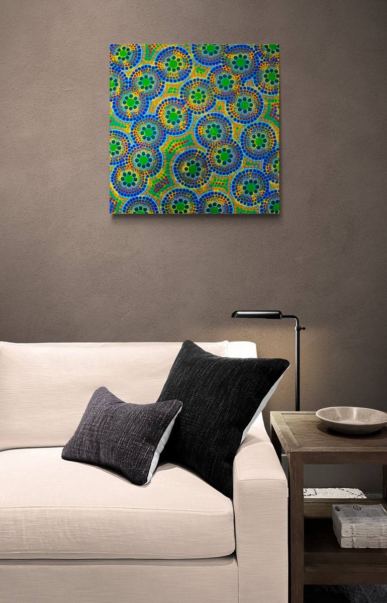 Original Digital Art Abstract Painting by Marios C