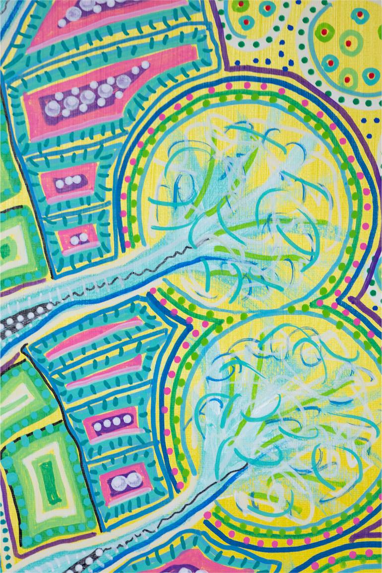 Original Digital Art Abstract Painting by M Czajkowski