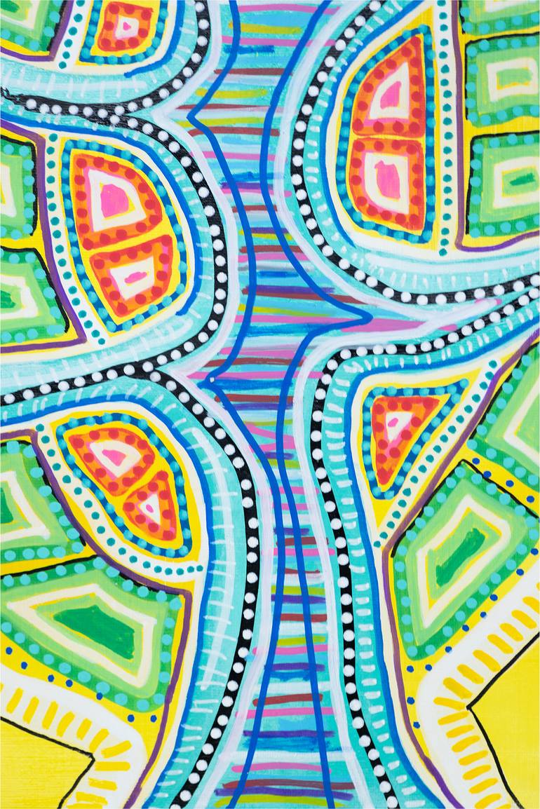 Original Digital Art Abstract Painting by M Czajkowski