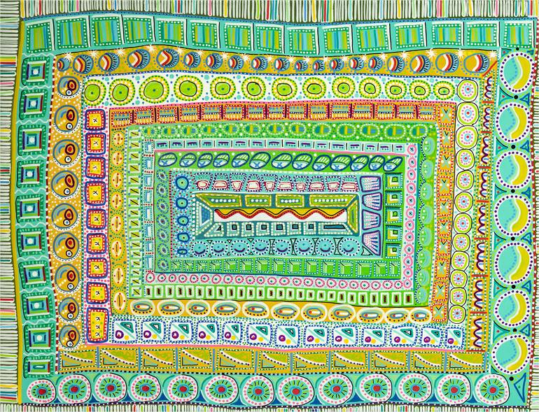 Original Digital Art Abstract Painting by M Czajkowski