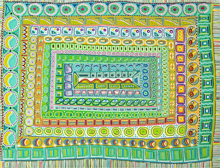 Original Digital Art Abstract Painting by M Czajkowski