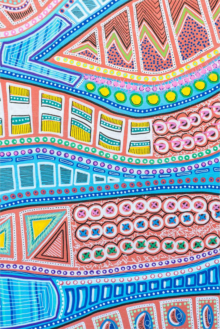 Original Digital Art Abstract Painting by M Czajkowski