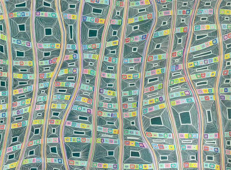 Original Figurative Abstract Painting by M Czajkowski