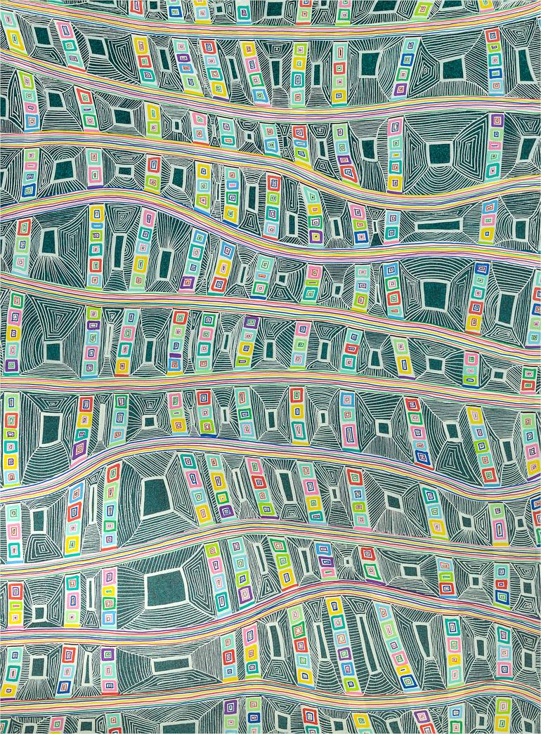 Original Figurative Abstract Painting by M Czajkowski